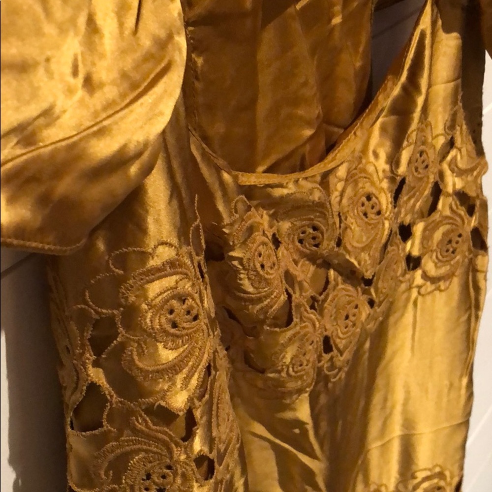 Vintage gold dress
